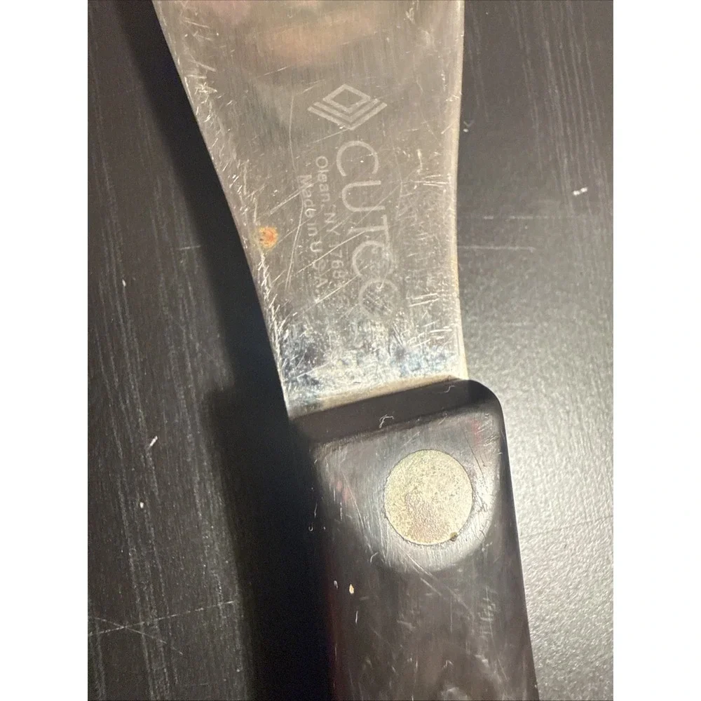 Cutco 1768 Sandwich Knife 5 in Serrated Blade Stainless Steel Black Handle